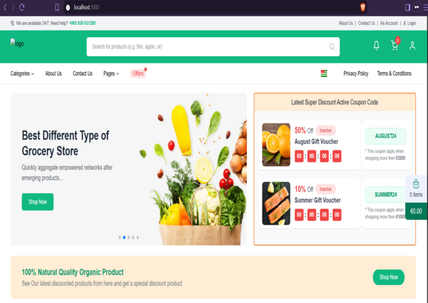 KachaBazar — Dockerized MERN E-Commerce